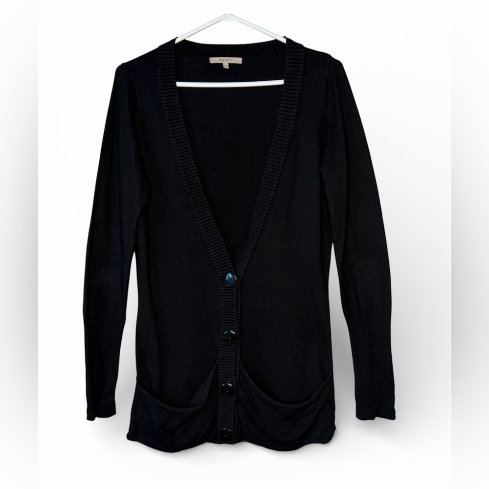 RW & Co. Women’s Black Cardigan Large